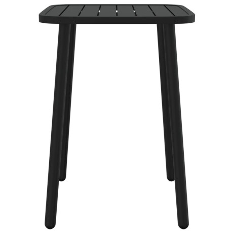 vidaXL Tuintafel 50x50x71 cm staal antracietkleurig afbeelding3 - 1