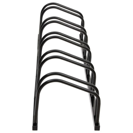 vidaXL Fietsenrek voor 5 fietsen staal zwart afbeelding3 - 1
