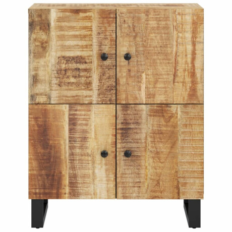 vidaXL Dressoir met 4 deuren 60x33x75 cm massief mangohout afbeelding3 - 1