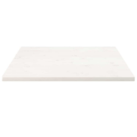 vidaXL Tafelblad vierkant 80x80x2,5 cm massief grenenhout wit afbeelding3 - 1