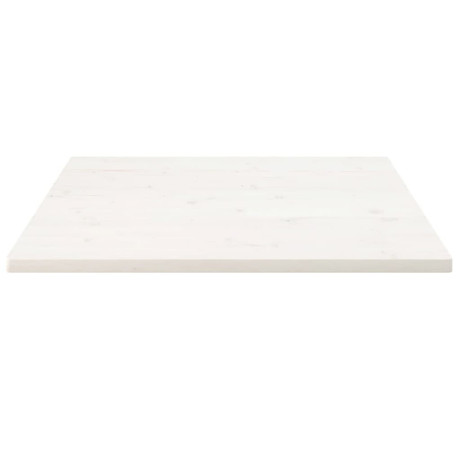 vidaXL Tafelblad vierkant 90x90x2,5 cm massief grenenhout wit afbeelding3 - 1