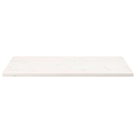 vidaXL Tafelblad rechthoekig 100x50x2,5 cm massief grenenhout wit afbeelding3 - 1