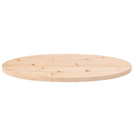 vidaXL Tafelblad ovaal 60x30x2,5 cm massief grenenhout afbeelding3 - 1