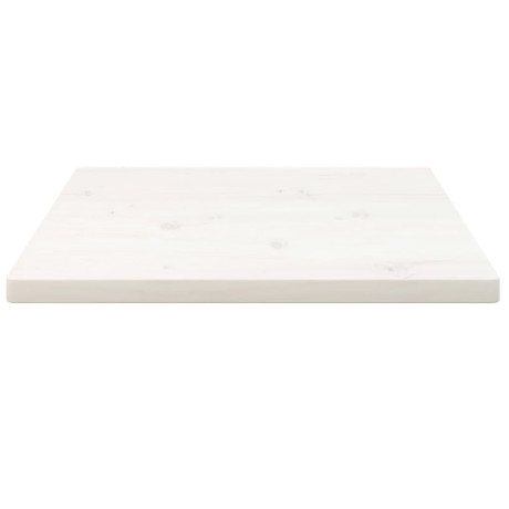vidaXL Tafelblad vierkant 50x50x2,5 cm massief grenenhout wit afbeelding3 - 1