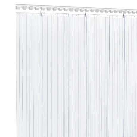 vidaXL Deurgordijn 300x2,6 mm 25 m PVC transparant afbeelding3 - 1