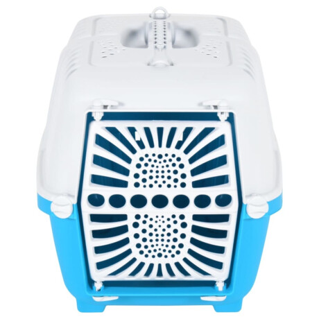 vidaXL Reismand 48x31,5x33 cm polypropeen wit en blauw afbeelding3 - 1