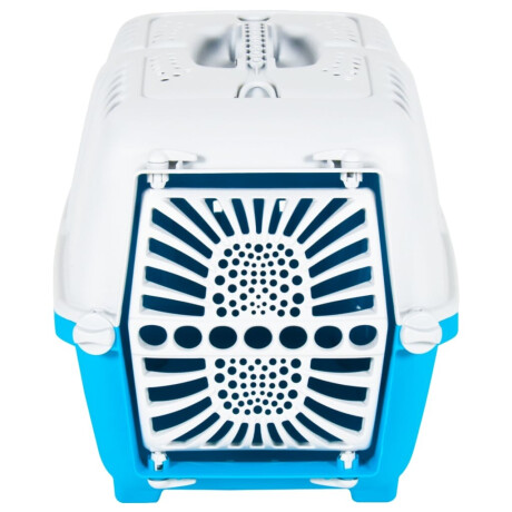 vidaXL Reismand 55x36x36 cm polypropeen wit en blauw afbeelding3 - 1