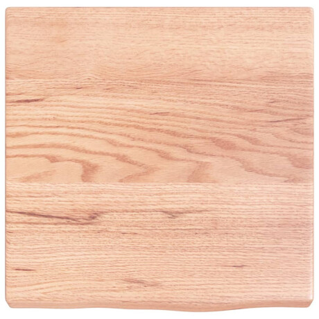 vidaXL Wastafelblad 40x40x(2-4) cm behandeld massief hout lichtbruin afbeelding3 - 1