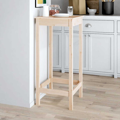 vidaXL Bartafel 50x50x110 cm massief grenenhout afbeelding3 - 1