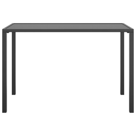 vidaXL Tuintafel 110x54x70 cm staal antracietkleurig afbeelding3 - 1