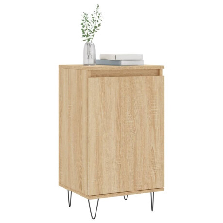 vidaXL Dressoir 40x35x70 cm bewerkt hout sonoma eikenkleurig afbeelding3 - 1