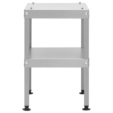 vidaXL Tafel voor rookoven 40x28x44,5 cm gegalvaniseerd staal afbeelding3 - 1