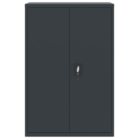 vidaXL Archiefkast 90x40x140 cm staal antracietkleurig afbeelding3 - 1