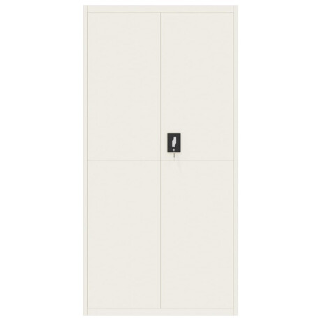 vidaXL Archiefkast 90x40x180 cm staal wit afbeelding3 - 1
