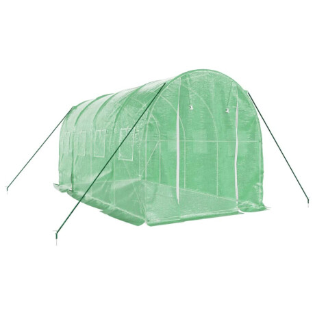 vidaXL Tuinkas met stalen frame 8 m² 4x2x2 m afbeelding3 - 1
