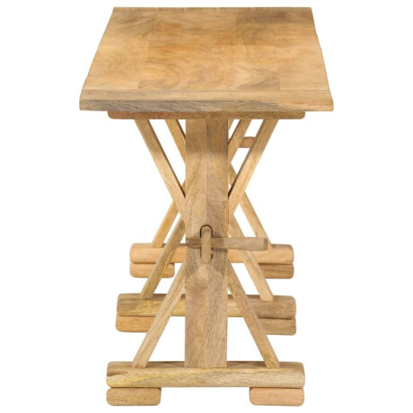 vidaXL Bankje 160x35x45 cm massief mangohout afbeelding3 - 1