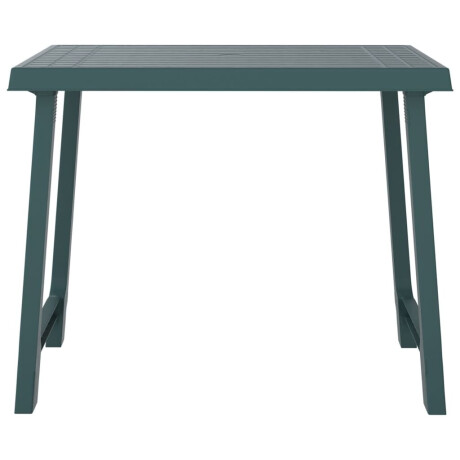 vidaXL Campingtafel hout-look 79x56x64 cm PP groen afbeelding3 - 1