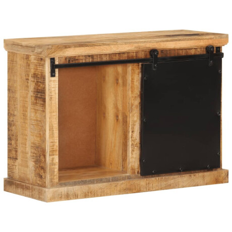 vidaXL Dressoir 80x30x55 cm massief ruw mangohout afbeelding3 - 1
