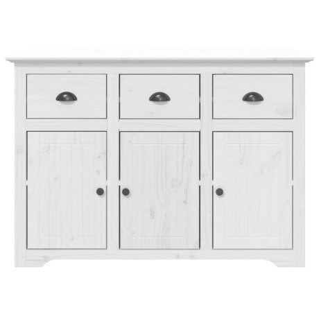vidaXL Dressoir BODO 115,5x44x80 cm massief grenenhout wit afbeelding3 - 1