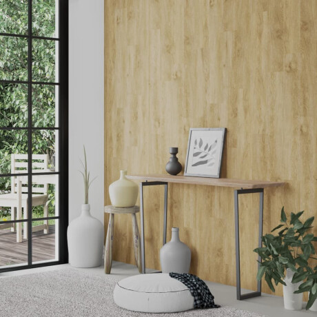 vidaXL Wandpanelen houtlook 4,12 m² PVC bruin afbeelding3 - 1
