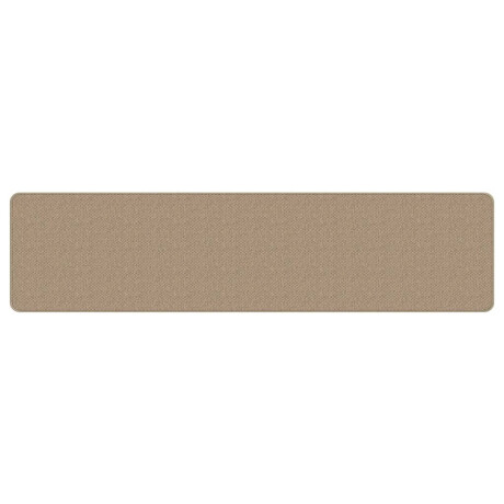 vidaXL Tapijtloper 50x200 cm sisal-look zandkleurig afbeelding3 - 1
