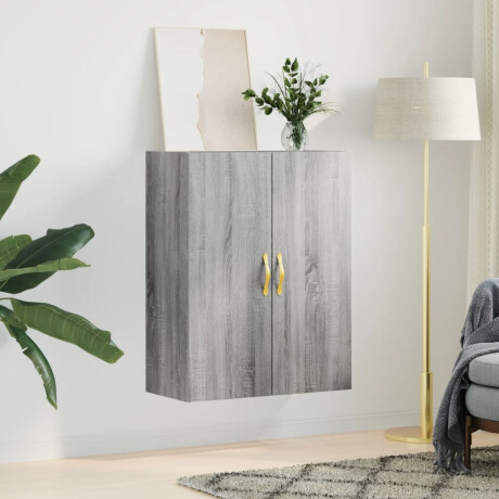 vidaXL Wandkast 69,5x34x90 cm grijs sonoma eikenkleurig afbeelding3 - 1