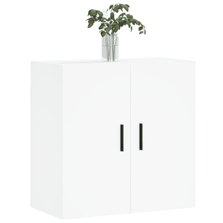 vidaXL Wandkast 60x31x60 cm bewerkt hout wit afbeelding3 - 1