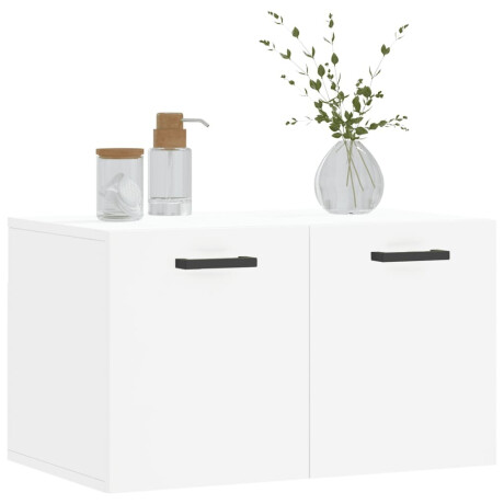 vidaXL Wandkast 60x36,5x35 cm bewerkt hout wit afbeelding3 - 1