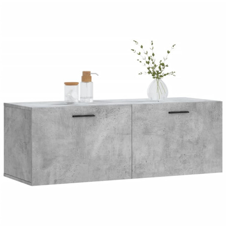 vidaXL Wandkast 100x36,5x35 cm bewerkt hout betongrijs afbeelding3 - 1