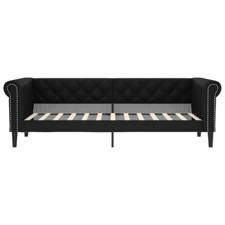 vidaXL Slaapbank 80x200 cm kunstleer zwart afbeelding3 - 1