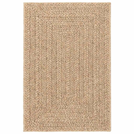 vidaXL Vloerkleed ZIZUR binnen en buiten 120x170 cm jute look afbeelding3 - 1