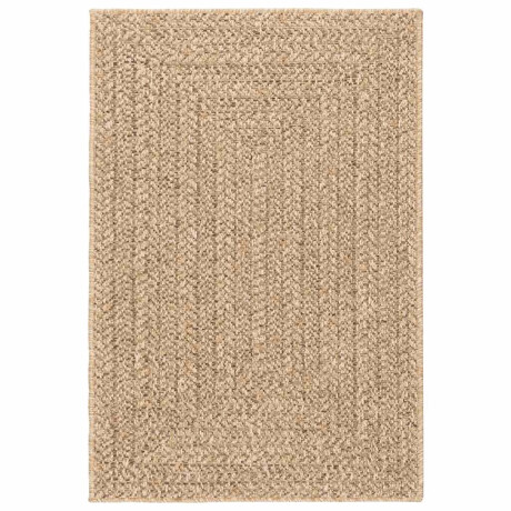 vidaXL Vloerkleed ZIZUR binnen en buiten 140x200 cm jute look afbeelding3 - 1