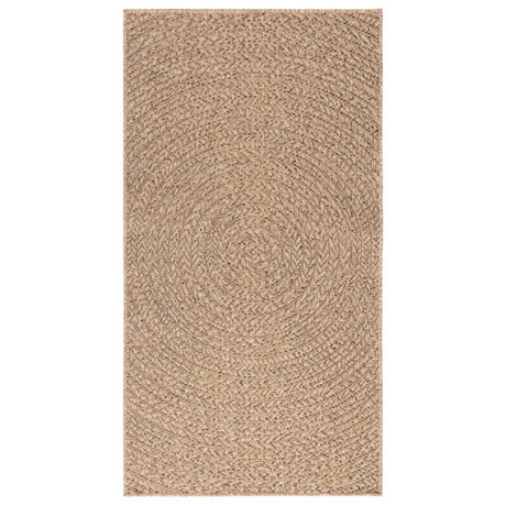 vidaXL Vloerkleed ZIZUR binnen en buiten 80x150 cm jute look afbeelding3 - 1