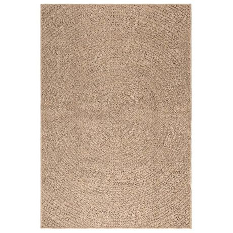 vidaXL Vloerkleed ZIZUR binnen en buiten 120x170 cm jute look afbeelding3 - 1