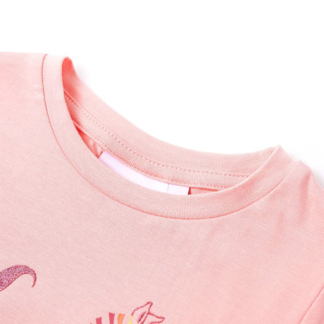 vidaXL Kindershirt 92 roze afbeelding3 - 1