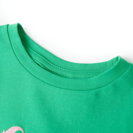 vidaXL Kindershirt 104 groen afbeelding3 - 1