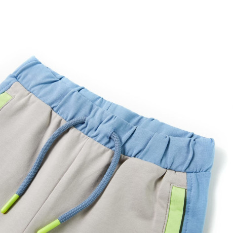 vidaXL Kindershort met trekkoord 104 blauw afbeelding3 - 1