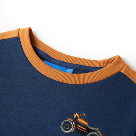 vidaXL Kindertrui 140 indigo-blauw afbeelding3 - 1