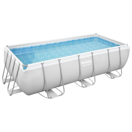 Bestway Power Steel Zwembadset rechthoekig 404x201x100 cm afbeelding3 - 1