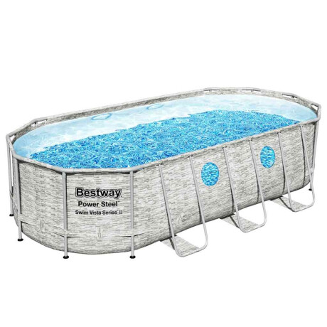Bestway Power Steel Zwembadset Swim Vista Series 549x274x122 cm afbeelding3 - 1