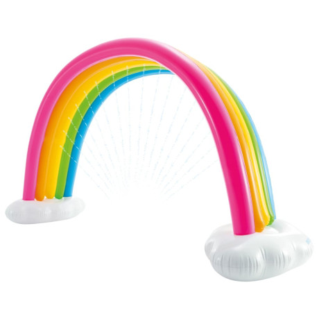 INTEX Regenboogsproeier 300x109x180 cm meerkleurig afbeelding3 - 1