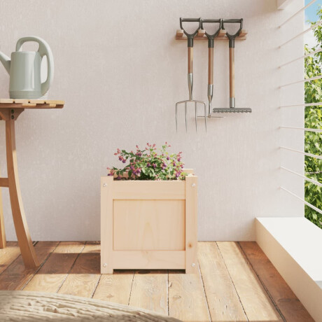 vidaXL Plantenbak 31x31x31 cm massief grenenhout afbeelding3 - 1