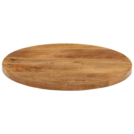 vidaXL Tafelblad rond Ø 50x3,8 cm massief ruw mangohout afbeelding3 - 1