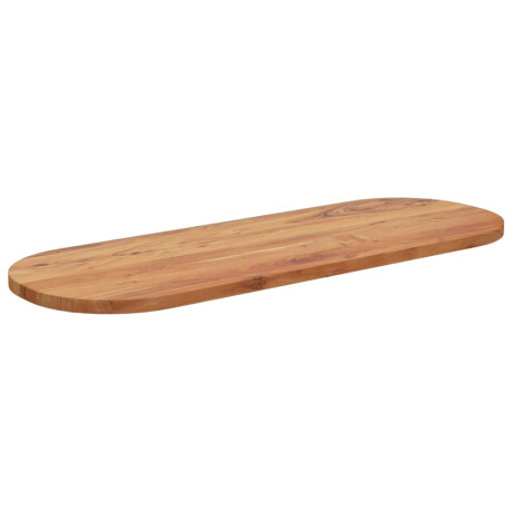 vidaXL Tafelblad ovaal 140x50x3,8 cm massief acaciahout afbeelding3 - 1