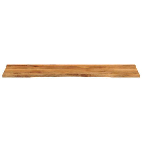 vidaXL Bureaublad met ronding 160x50x2,5 cm massief ruw mangohout afbeelding3 - 1