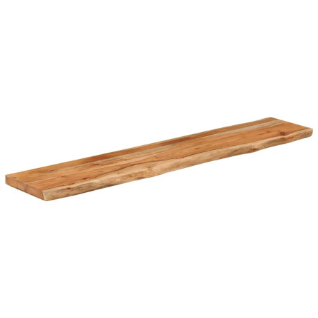 vidaXL Tafelblad rechthoekig natuurlijke rand 140x30x2,5 cm acaciahout afbeelding3 - 1