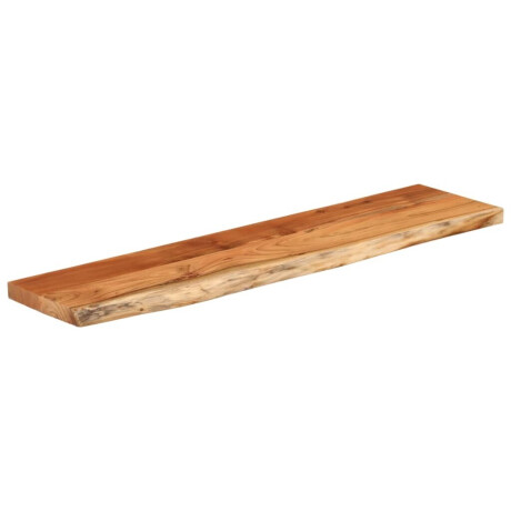 vidaXL Tafelblad rechthoekig natuurlijke rand 160x40x2,5 cm acaciahout afbeelding3 - 1