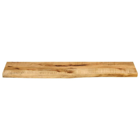 vidaXL Tafelblad met natuurlijke rand 120x20x2,5 cm massief mangohout afbeelding3 - 1