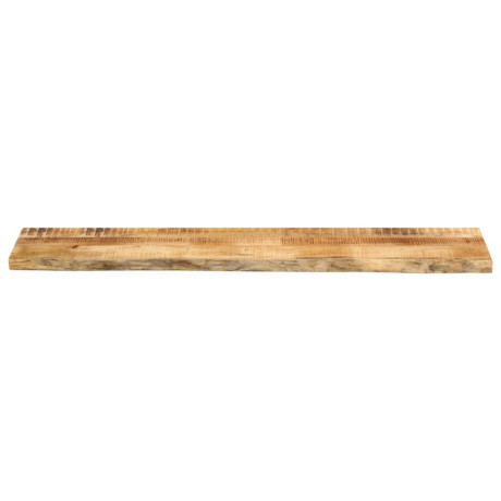 vidaXL Tafelblad met natuurlijke rand 140x30x2,5 cm massief mangohout afbeelding3 - 1