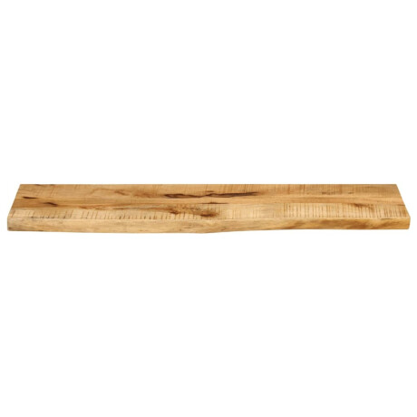 vidaXL Tafelblad met natuurlijke rand 120x30x3,8 cm massief mangohout afbeelding3 - 1